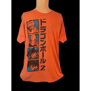 Dragon Ball Z Men's Large T-Shirt Goku Gohan Piccolo Krillin
